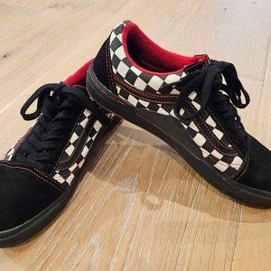 Unisex Vans PRO BMX Shoe Black & White Checkers